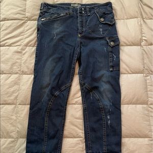 Alexander McQueen Cropped Jeans